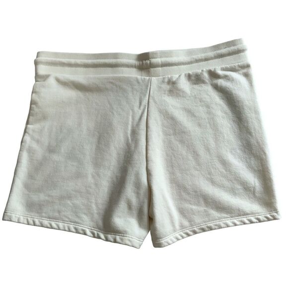 DISNEY Mickey Mouse Soft Sleep Shorts Cream Ivory Color Juniors L 11/13 - Picture 5 of 11